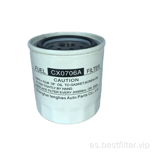 Filtro de combustible del motor diesel CX0706A